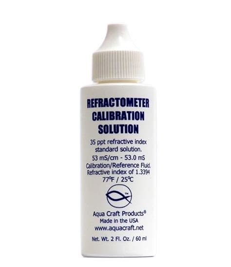 35 ppt refractometer calibration solution|35 ppt refractometer.